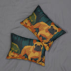 French Bulldog Lumbar Throw Pillow Cushion by Tritan, hero view