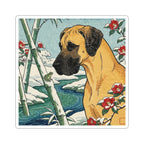 Great Dane vinyl sticker by Tritan, front