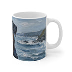 Rottweiler Acrylic ceramic mug by Tritan, right handle