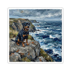 Rottweiler Acrylic vinyl sticker by Tritan, front