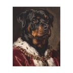 Rottweiler Kings & Queens canvas print by Tritan, front
