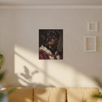 Rottweiler Kings & Queens canvas print by Tritan, sofa wall