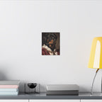 Rottweiler Kings & Queens Royal Portrait Canvas Wall Art, Regal Dog Painting, Rottweiler Lover Gift, Stretched Canvas