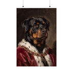 Rottweiler Kings & Queens matte poster print by Tritan, front