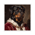 Rottweiler Kings & Queens vinyl sticker by Tritan, front