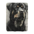 Rottweiler Throw Blanket | Premium Dog Prints | Tritan