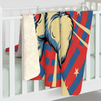 Shih Tzu Comic Pop Art Throw Blanket | Premium Dog Prints | Tritan