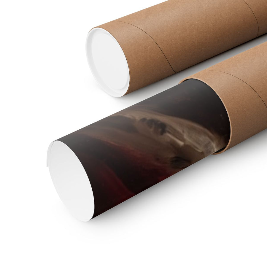 Shih Tzu Kings & Queens matte poster print by Tritan, shipping tube