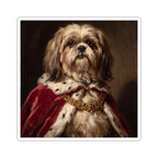 Shih Tzu Kings & Queens vinyl sticker by Tritan, front