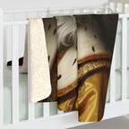 Shih Tzu Renaissance Royal Portrait Regal Throw Blanket | Premium Dog Prints | Tritan