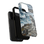 Siberian Husky Acrylic tough phone case by Tritan, two-piece layers