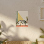 Siberian Husky Nursery Storybook canvas print by Tritan, sofa wall