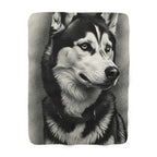 Siberian Husky Throw Blanket | Premium Dog Prints | Tritan