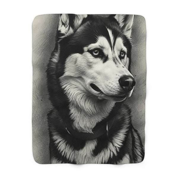 Siberian Husky Throw Blanket | Premium Dog Prints | Tritan