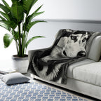 Siberian Husky Throw Blanket | Premium Dog Prints | Tritan