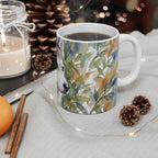 Siberian Husky Watercolor ceramic mug by Tritan, context