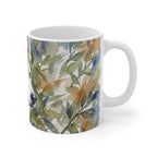 Siberian Husky Watercolor ceramic mug by Tritan, right handle
