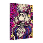 Poodle Comic Pop Art canvas print by Tritan, side