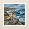 Labrador Retriever Acrylic Kiss-Cut Sticker, Colorful Dog Art, Labrador Retriever Lover Gift, Waterproof Vinyl