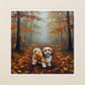 Havanese Acrylic Kiss-Cut Sticker, Colorful Dog Art, Havanese Lover Gift, Waterproof Vinyl