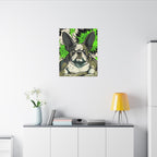 French Bulldog Comic Pop Art canvas print by Tritan, desk wall