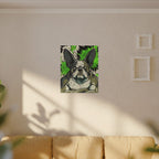 French Bulldog Comic Pop Art canvas print by Tritan, sofa wall