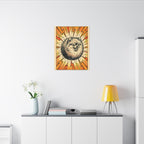Pomeranian Comic Pop Art canvas print by Tritan, desk wall
