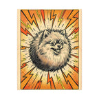 Pomeranian Comic Pop Art canvas print by Tritan, front