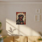 Rottweiler Comic Pop Art canvas print by Tritan, sofa wall