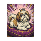 Shih Tzu Comic Pop Art canvas print by Tritan, front