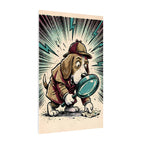 Beagle Comic Pop Art canvas print by Tritan, side