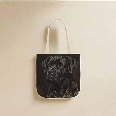 Cane Corso Tote Bag | Painterly Dog Art Canvas Tote | Cane Corso Mom Gift | Dog Lover Market Bag | Pet Portrait Accessory