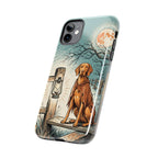 Vizsla Halloween tough phone case by Tritan, side
