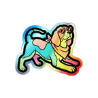 Beagle Retro Y2K vinyl sticker by Tritan, front