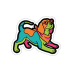 Beagle Retro Y2K vinyl sticker by Tritan, front