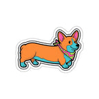 Corgi Retro Y2K vinyl sticker by Tritan, front