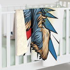 Yorkshire Terrier Comic Pop Art Throw Blanket | Premium Dog Prints | Tritan