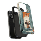 Yorkshire Terrier Halloween tough phone case by Tritan, two-piece layers