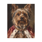 Yorkshire Terrier Kings & Queens canvas print by Tritan, front