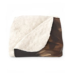 Yorkshire Terrier Renaissance Royal sherpa blanket by Tritan, folded